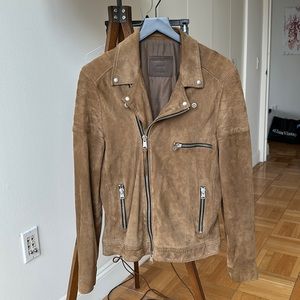 Suede Biker Jacket from AllSaints